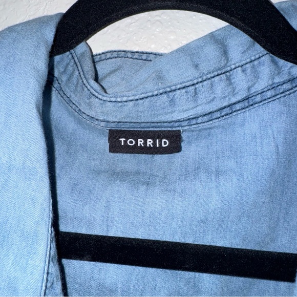Torrid Taylor Long Sleeve Shirt. - Picture 5 of 7